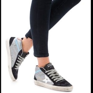 Golden Goose Sneakers Mid Star Disco Glitter 37